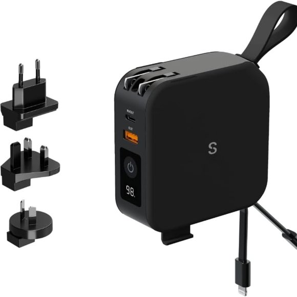 SnapWireless PowerPack Universal - 5 in 1 Travel Charger | Universal Travel - Picture 1 of 7